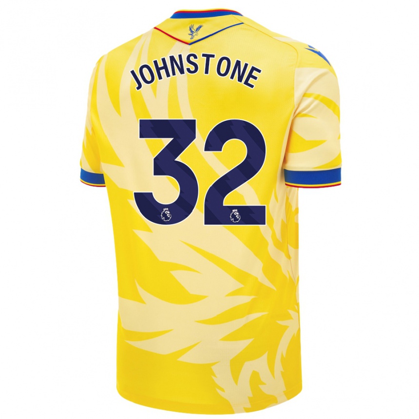 Mujer Fútbol Camiseta Sam Johnstone #32 Amarillo 2ª Equipación 2024/25 Perú