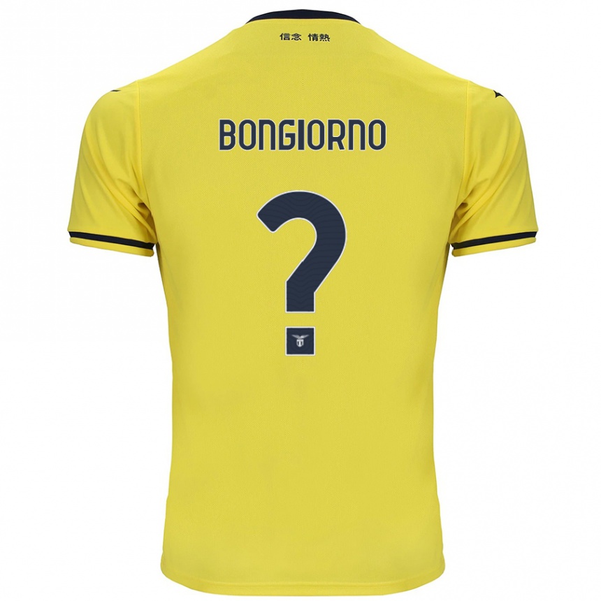 Mujer Fútbol Camiseta Dario Bongiorno #0 Amarillo 2ª Equipación 2024/25 Perú