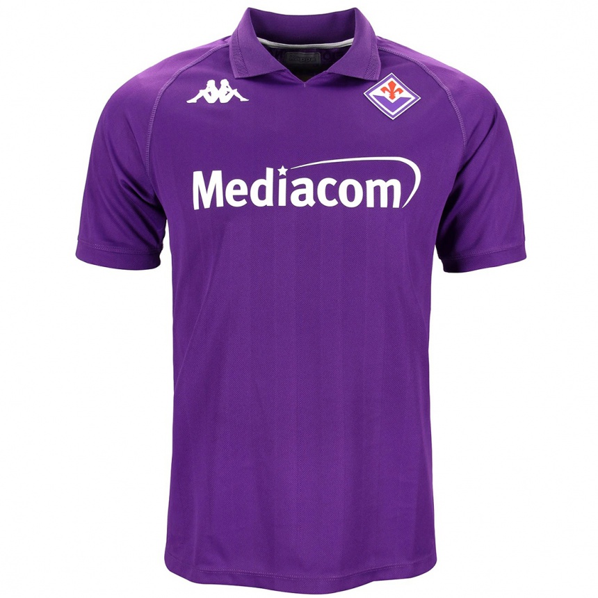 Niño Fútbol Camiseta Tommaso Martinelli #30 Morado 1ª Equipación 2024/25 Perú