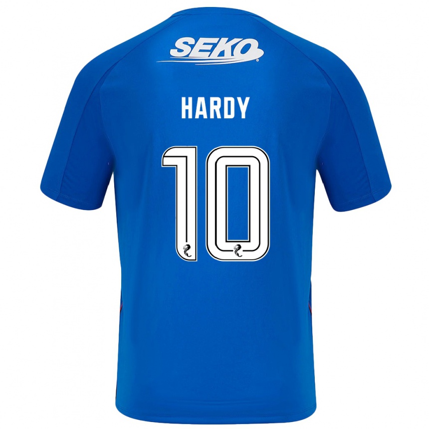 Niño Fútbol Camiseta Rio Hardy #10 Azul Oscuro 1ª Equipación 2024/25 Perú