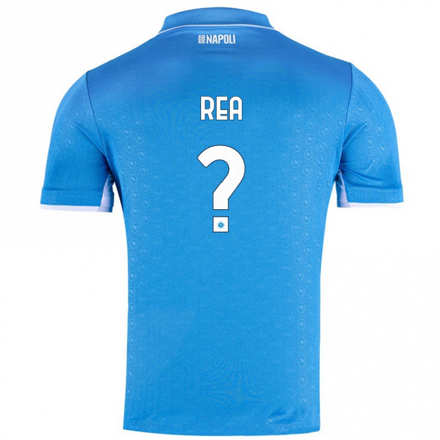 Niño Fútbol Camiseta Roberto Rea #0 Azul Cielo 1ª Equipación 2024/25 Perú