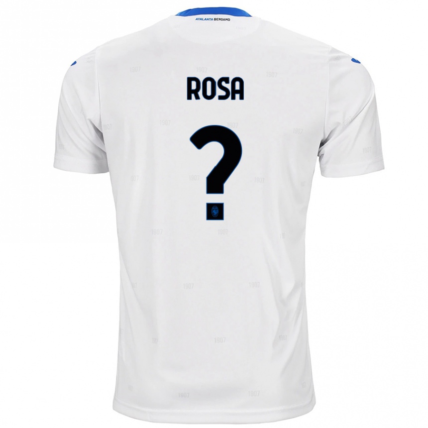 Niño Fútbol Camiseta Alessio Rosa #0 Blanco 2ª Equipación 2024/25 Perú