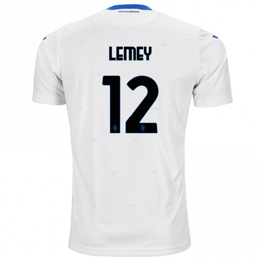 Niño Fútbol Camiseta Diede Lemey #12 Blanco 2ª Equipación 2024/25 Perú