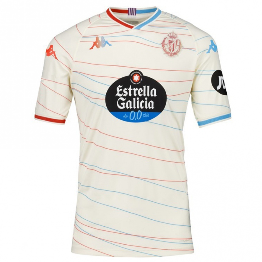 Niño Fútbol Camiseta Darwin Machís #18 Blanco Rojo Azul 2ª Equipación 2024/25 Perú