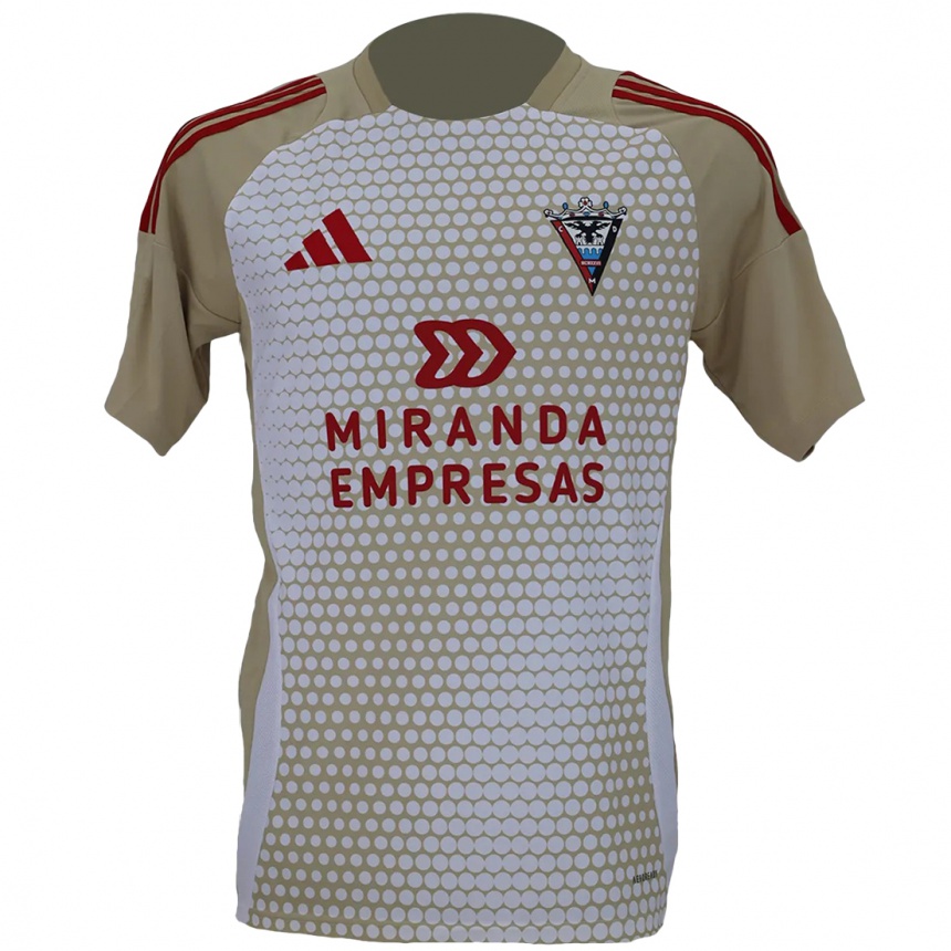 Niño Fútbol Camiseta Aaron Cámara #18 Marrón Blanco 2ª Equipación 2024/25 Perú