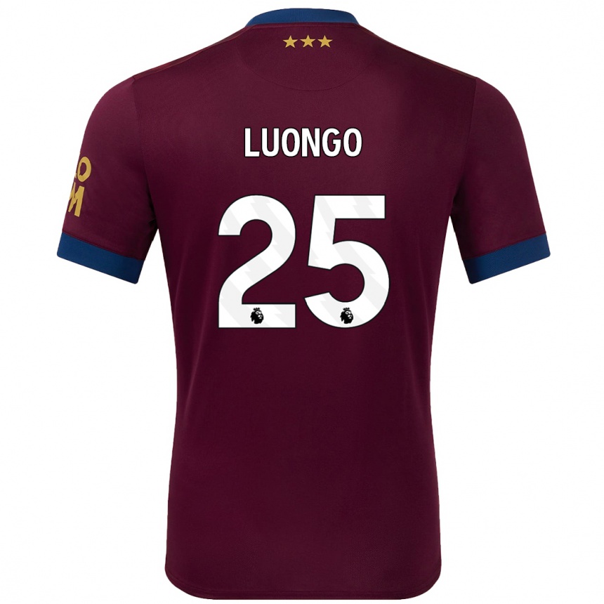 Niño Fútbol Camiseta Massimo Luongo #25 Marrón 2ª Equipación 2024/25 Perú