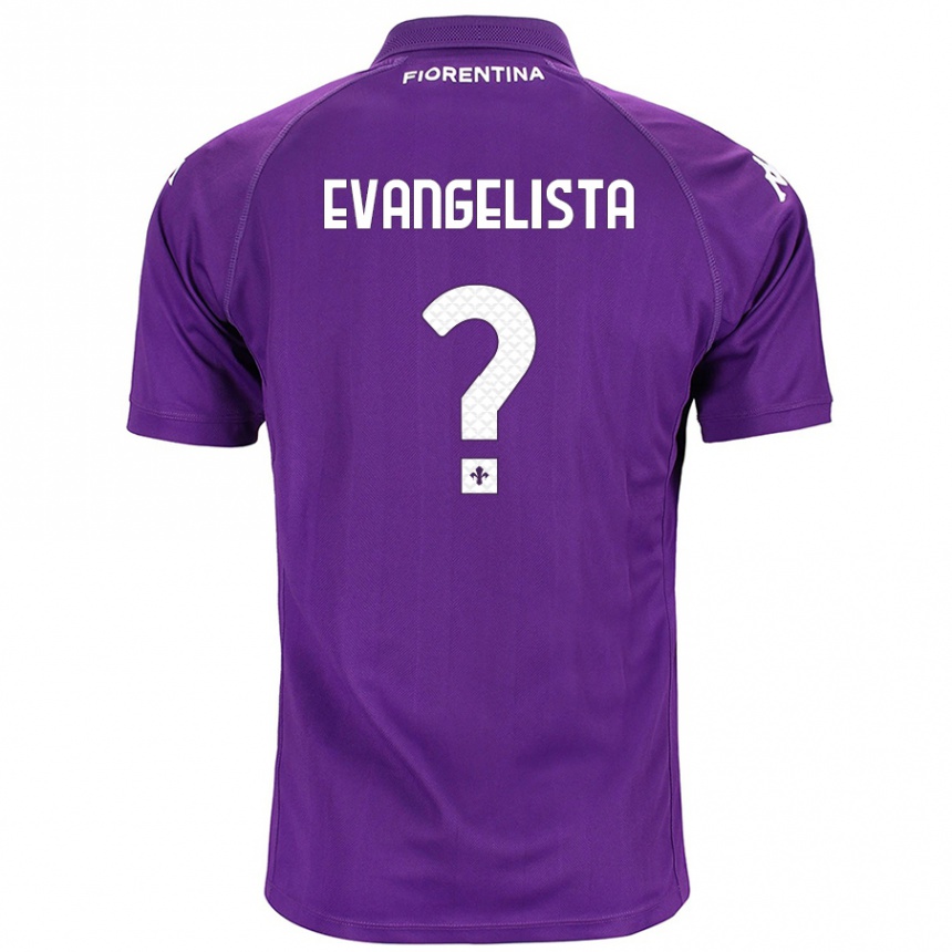 Hombre Fútbol Camiseta Carlo Evangelista #0 Morado 1ª Equipación 2024/25 Perú