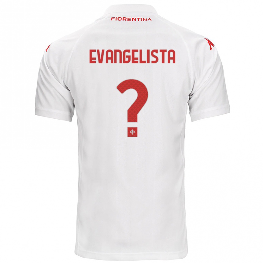 Hombre Fútbol Camiseta Carlo Evangelista #0 Blanco 2ª Equipación 2024/25 Perú