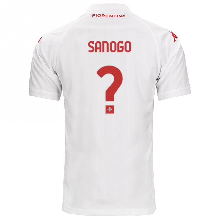 Hombre Fútbol Camiseta Bassidy Sanogo #0 Blanco 2ª Equipación 2024/25 Perú