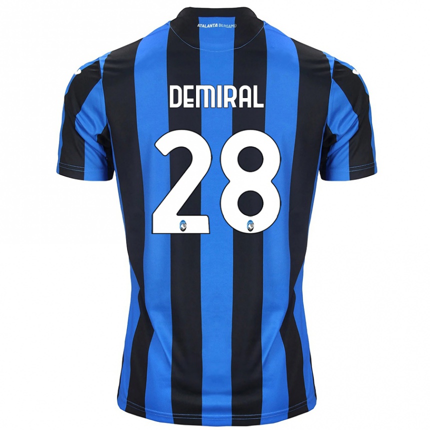 Mujer Fútbol Camiseta Merih Demiral #28 Azul Negro 1ª Equipación 2024/25 Perú