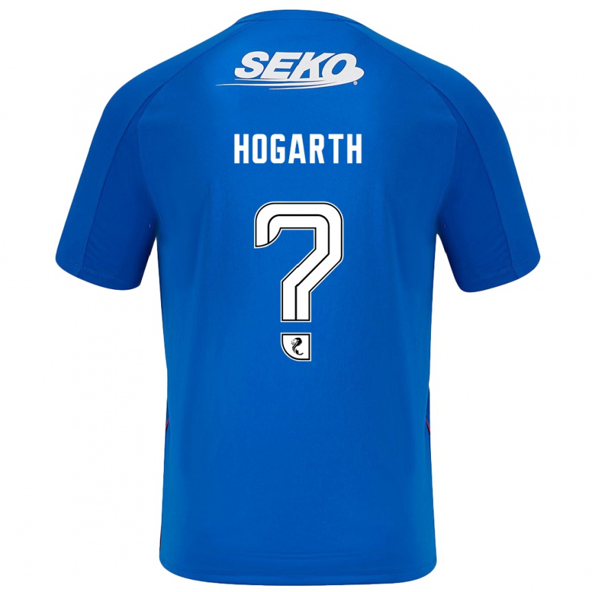 Mujer Fútbol Camiseta Jay Hogarth #0 Azul Oscuro 1ª Equipación 2024/25 Perú