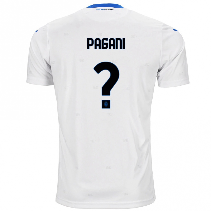 Mujer Fútbol Camiseta Federico Pagani #0 Blanco 2ª Equipación 2024/25 Perú