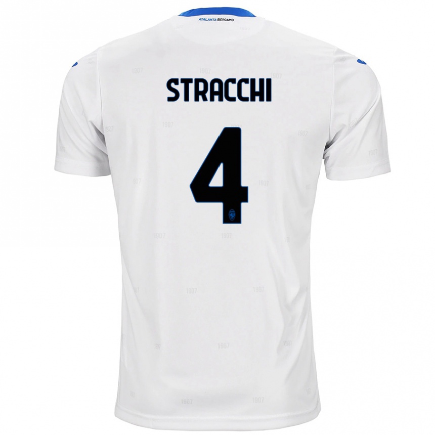 Mujer Fútbol Camiseta Daniela Stracchi #4 Blanco 2ª Equipación 2024/25 Perú