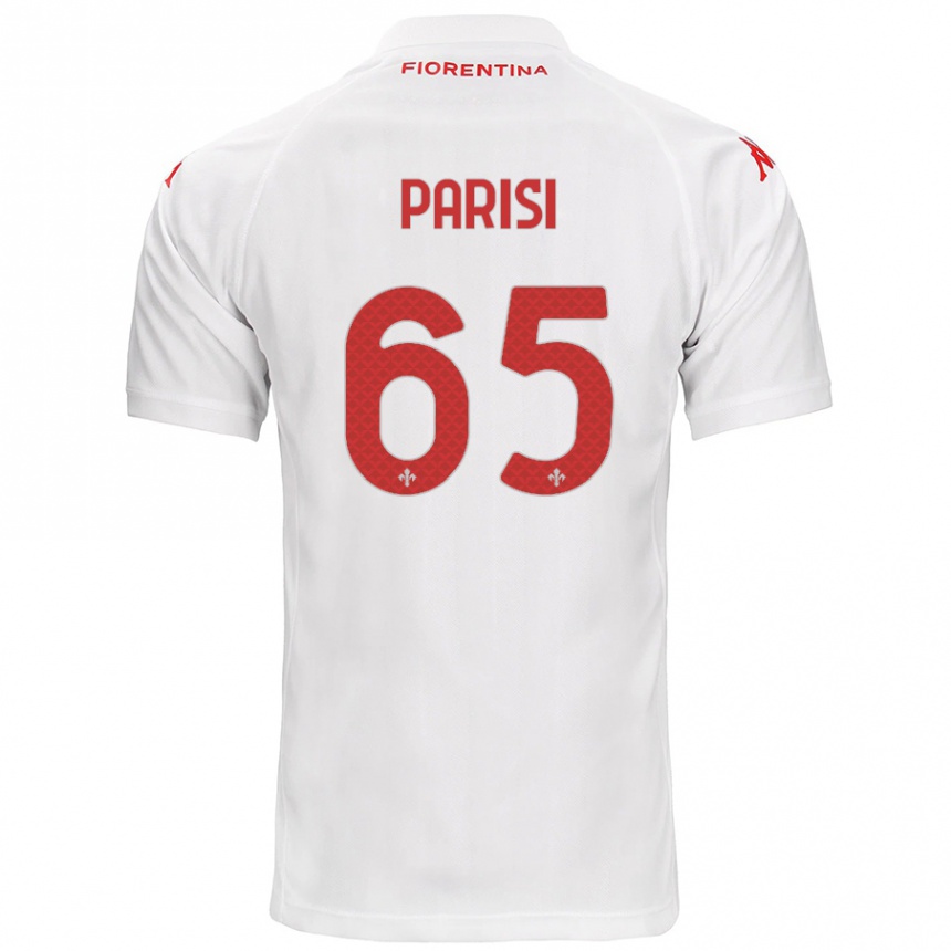 Mujer Fútbol Camiseta Fabiano Parisi #65 Blanco 2ª Equipación 2024/25 Perú