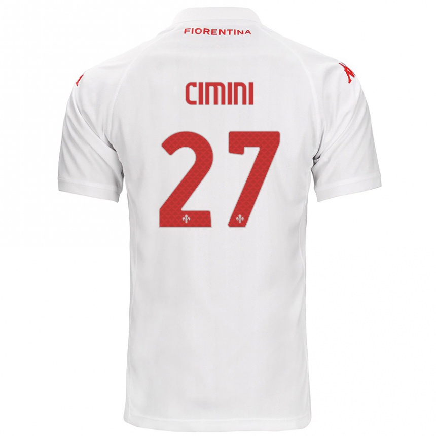 Mujer Fútbol Camiseta Linda Tucceri Cimini #27 Blanco 2ª Equipación 2024/25 Perú