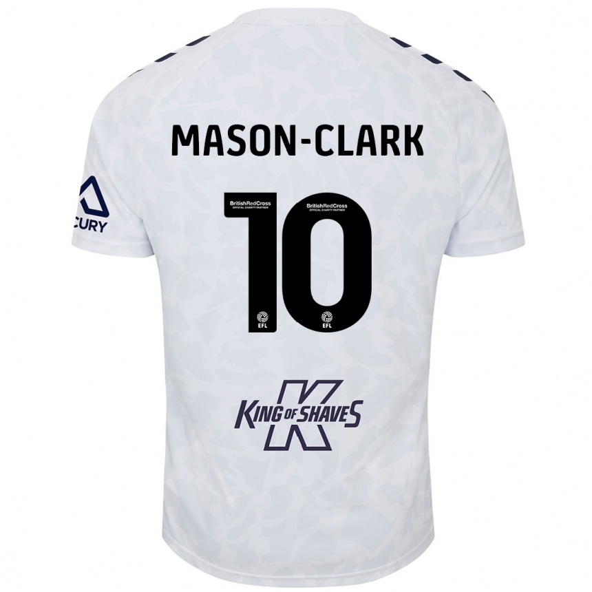 Mujer Fútbol Camiseta Ephron Mason-Clark #10 Blanco 2ª Equipación 2024/25 Perú