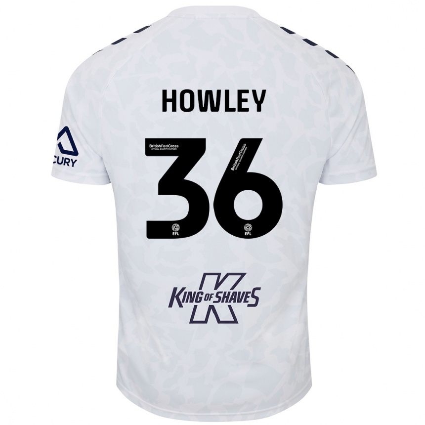 Mujer Fútbol Camiseta Ryan Howley #36 Blanco 2ª Equipación 2024/25 Perú