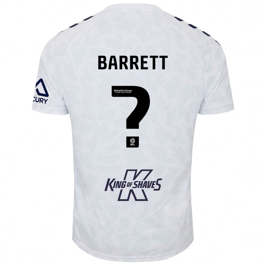 Mujer Fútbol Camiseta Marlow Barrett #0 Blanco 2ª Equipación 2024/25 Perú