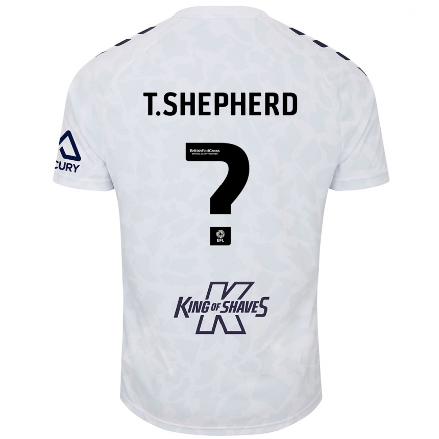 Mujer Fútbol Camiseta Talon Shepherd #0 Blanco 2ª Equipación 2024/25 Perú