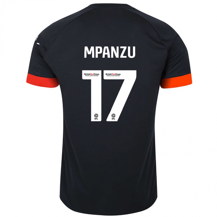 Mujer Fútbol Camiseta Pelly Ruddock Mpanzu #17 Negro Naranja 2ª Equipación 2024/25 Perú