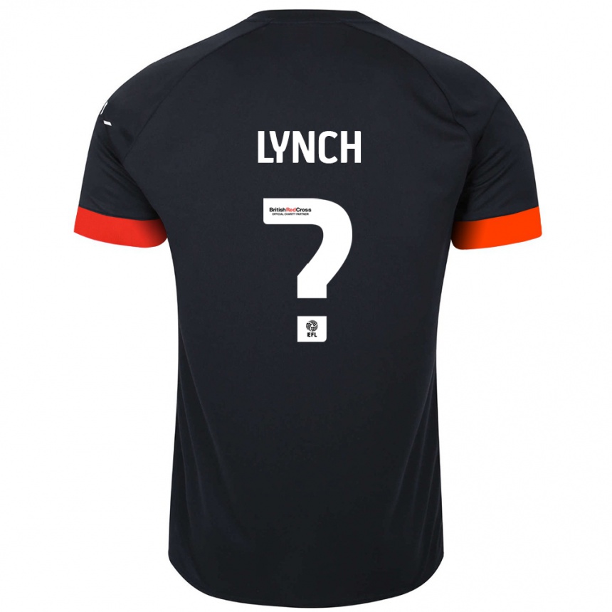 Mujer Fútbol Camiseta Oliver Lynch #0 Negro Naranja 2ª Equipación 2024/25 Perú