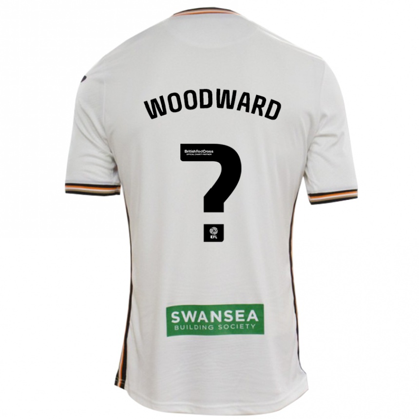 Niño Fútbol Camiseta Thomas Woodward #0 Blanco 1ª Equipación 2024/25 Perú