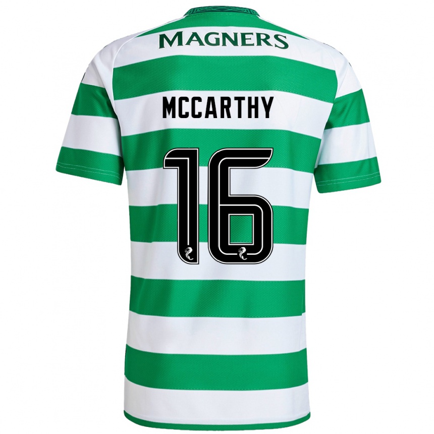 Niño Fútbol Camiseta James Mccarthy #16 Verde Blanco 1ª Equipación 2024/25 Perú