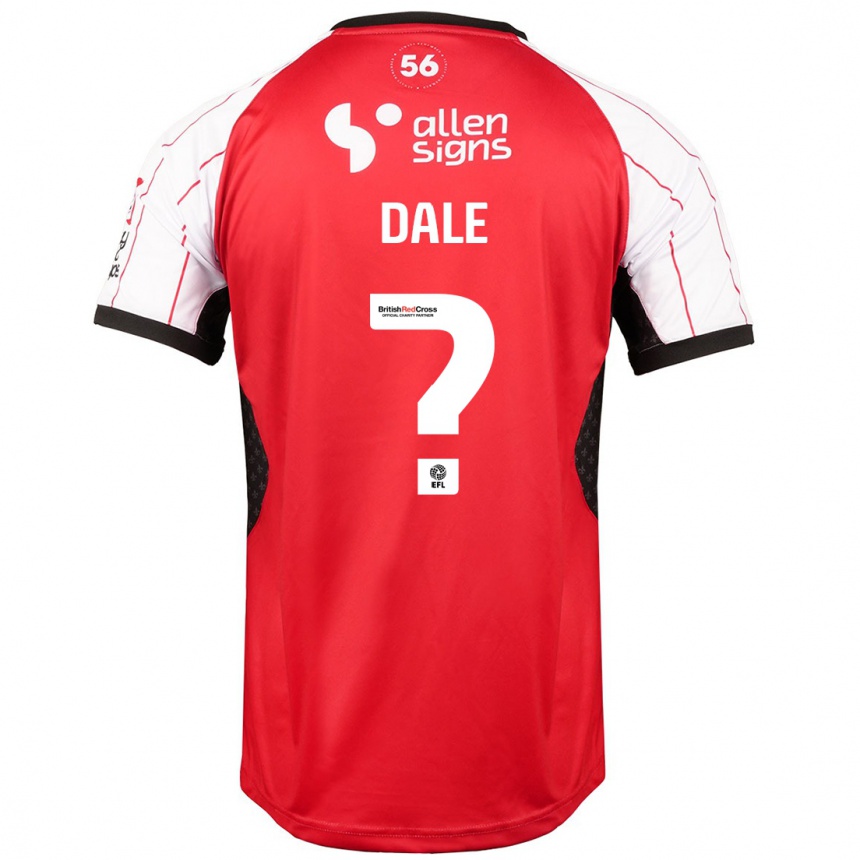 Niño Fútbol Camiseta Harry Dale #0 Blanco 1ª Equipación 2024/25 Perú