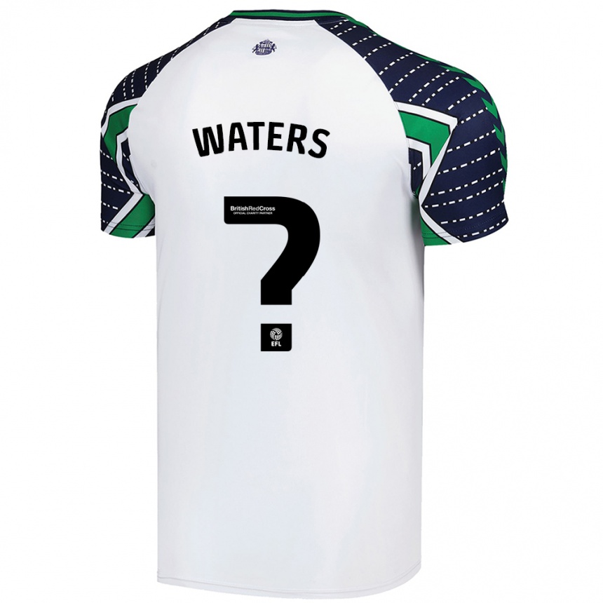 Niño Fútbol Camiseta Jake Waters #0 Blanco 2ª Equipación 2024/25 Perú