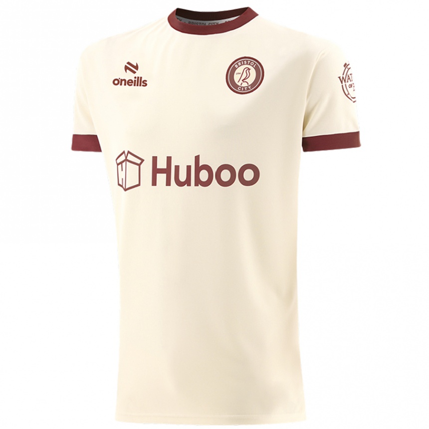 Niño Fútbol Camiseta Sille Struck #3 Crema Blanco 2ª Equipación 2024/25 Perú