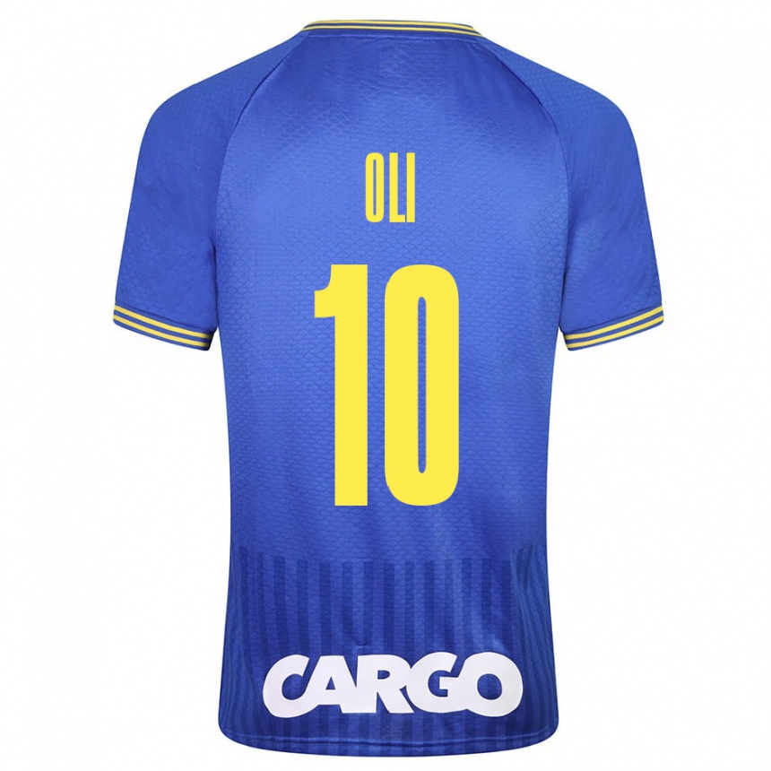 Niño Fútbol Camiseta Ido Oli #10 Blanco 2ª Equipación 2024/25 Perú