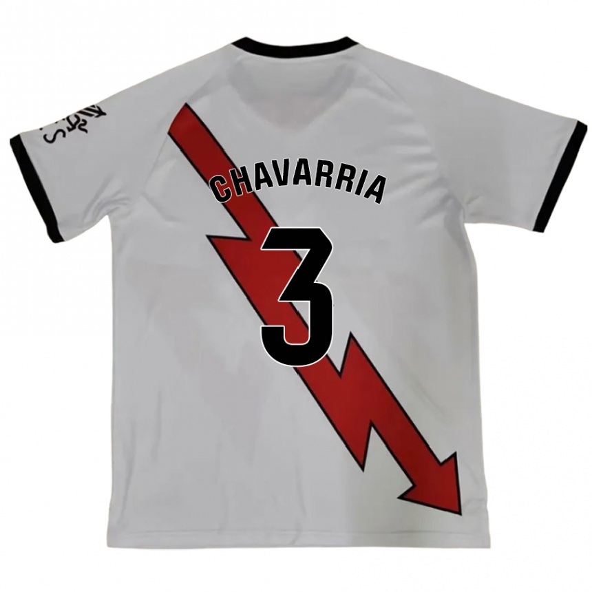 Niño Fútbol Camiseta Pep Chavarría #3 Rojo 2ª Equipación 2024/25 Perú