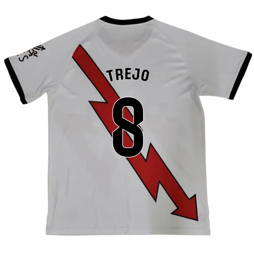 Niño Fútbol Camiseta Óscar Trejo #8 Rojo 2ª Equipación 2024/25 Perú