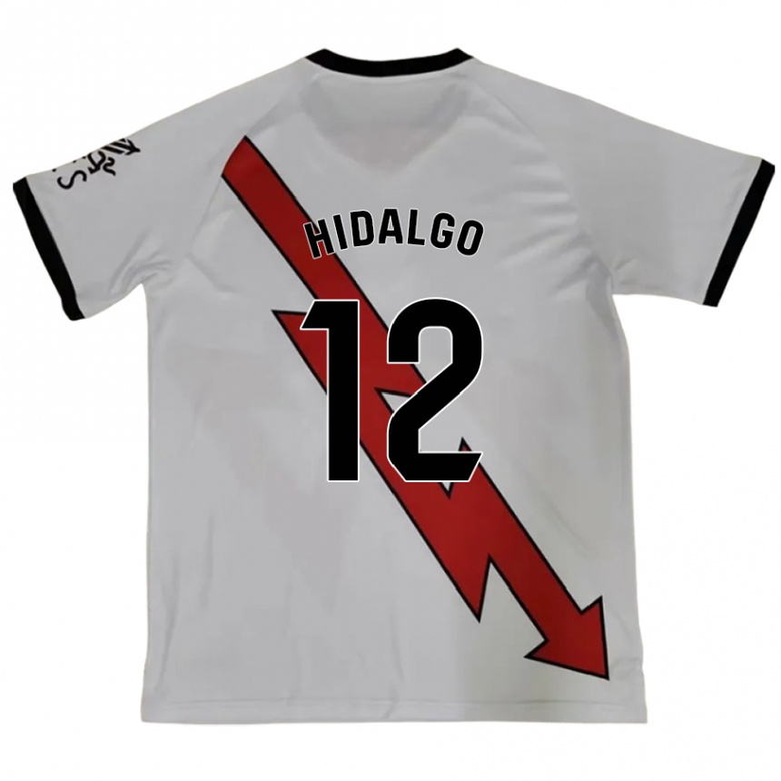 Niño Fútbol Camiseta Patri Hidalgo #12 Rojo 2ª Equipación 2024/25 Perú