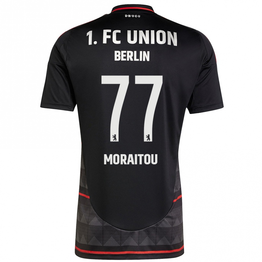 Niño Fútbol Camiseta Athanasia Moraitou #77 Negro 2ª Equipación 2024/25 Perú