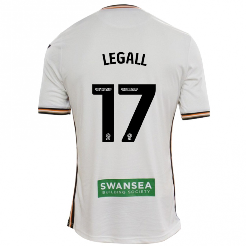 Hombre Fútbol Camiseta Monet Legall #17 Blanco 1ª Equipación 2024/25 Perú