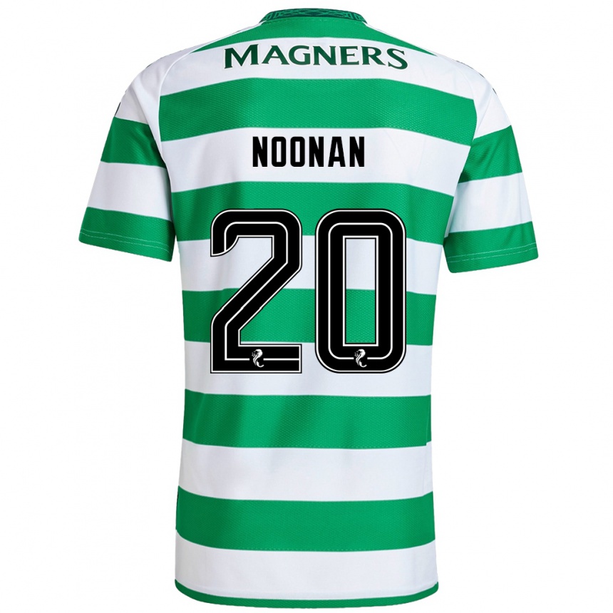 Hombre Fútbol Camiseta Saoirse Noonan #20 Verde Blanco 1ª Equipación 2024/25 Perú