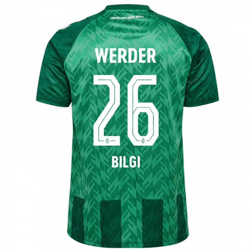 Hombre Fútbol Camiseta Süleyman Bilgi #26 Verde 1ª Equipación 2024/25 Perú