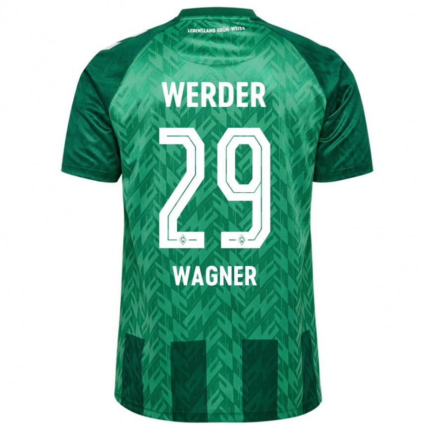 Hombre Fútbol Camiseta Paul Wagner #29 Verde 1ª Equipación 2024/25 Perú