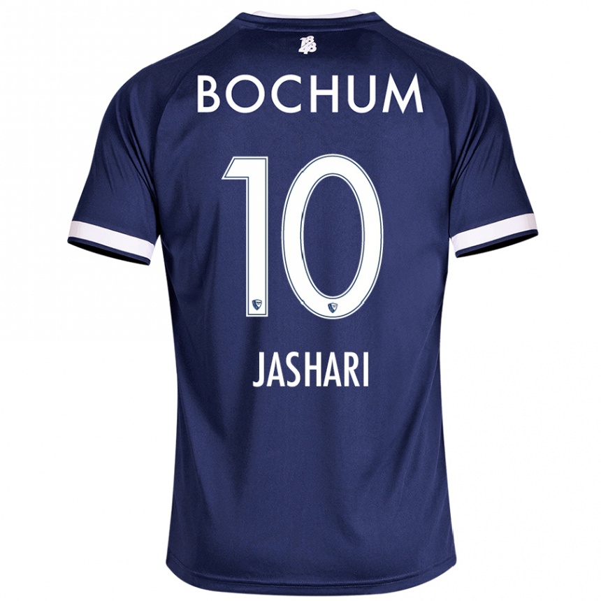 Hombre Fútbol Camiseta Lirim Jashari #10 Azul Oscuro 1ª Equipación 2024/25 Perú