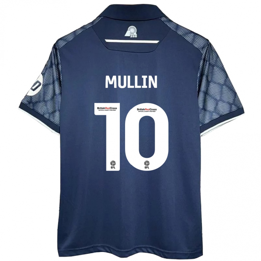 Hombre Fútbol Camiseta Paul Mullin #10 Negro 2ª Equipación 2024/25 Perú