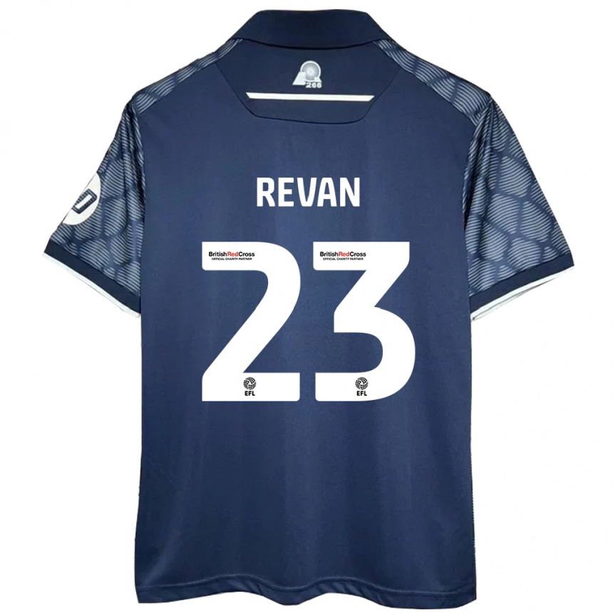 Hombre Fútbol Camiseta Sebastian Revan #23 Negro 2ª Equipación 2024/25 Perú