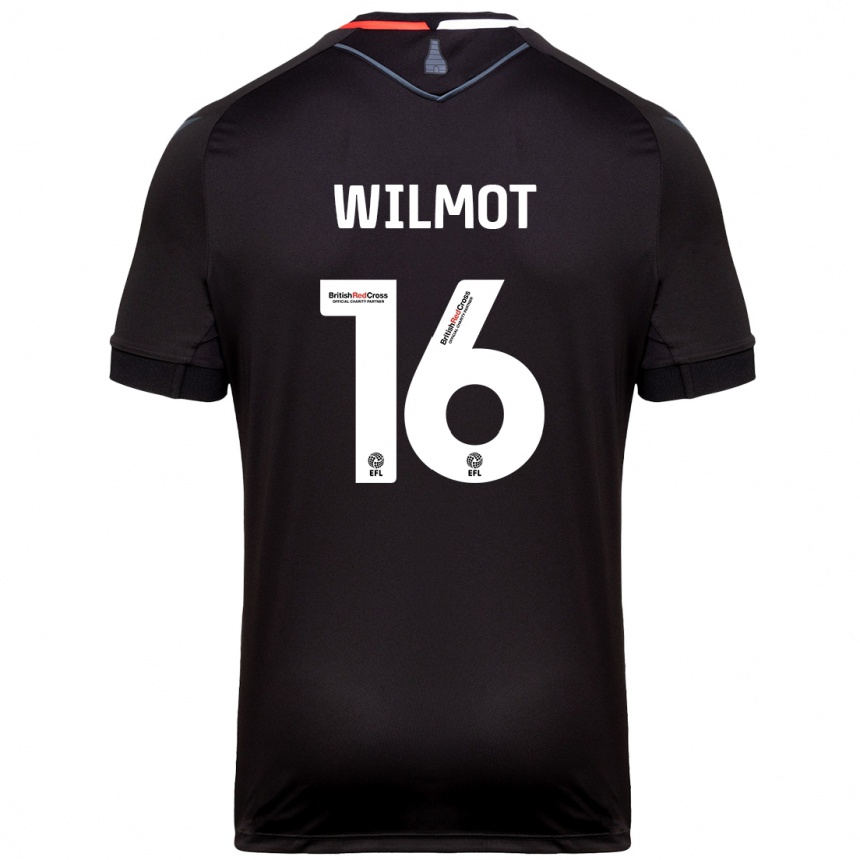 Hombre Fútbol Camiseta Ben Wilmot #16 Negro 2ª Equipación 2024/25 Perú