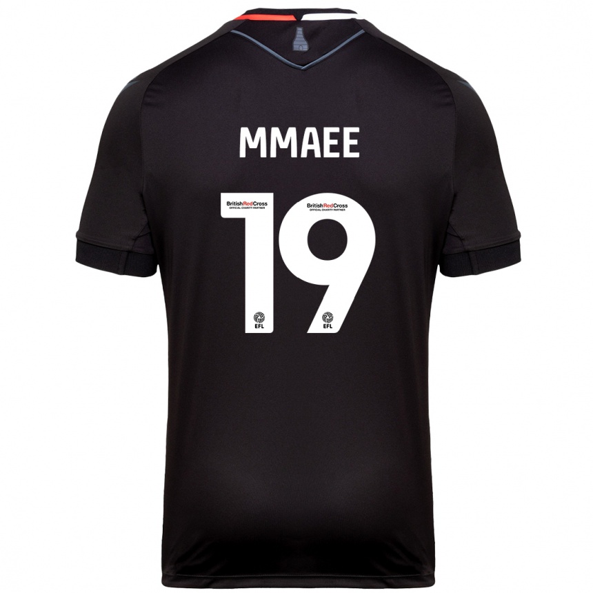 Hombre Fútbol Camiseta Ryan Mmaee #19 Negro 2ª Equipación 2024/25 Perú