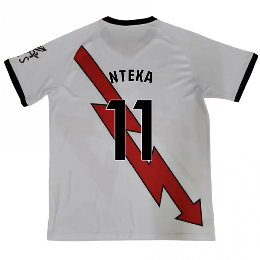 Hombre Fútbol Camiseta Randy Nteka #11 Rojo 2ª Equipación 2024/25 Perú