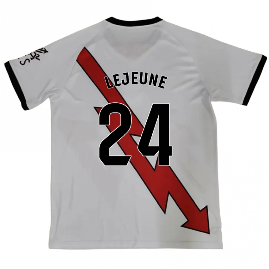 Hombre Fútbol Camiseta Florian Lejeune #24 Rojo 2ª Equipación 2024/25 Perú