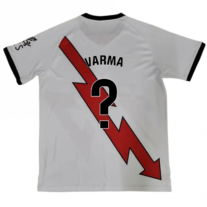 Hombre Fútbol Camiseta Roman Varma #0 Rojo 2ª Equipación 2024/25 Perú