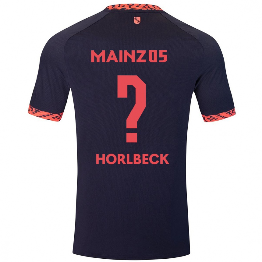 Hombre Fútbol Camiseta Dominik Horlbeck #0 Azul Coral Rojo 2ª Equipación 2024/25 Perú