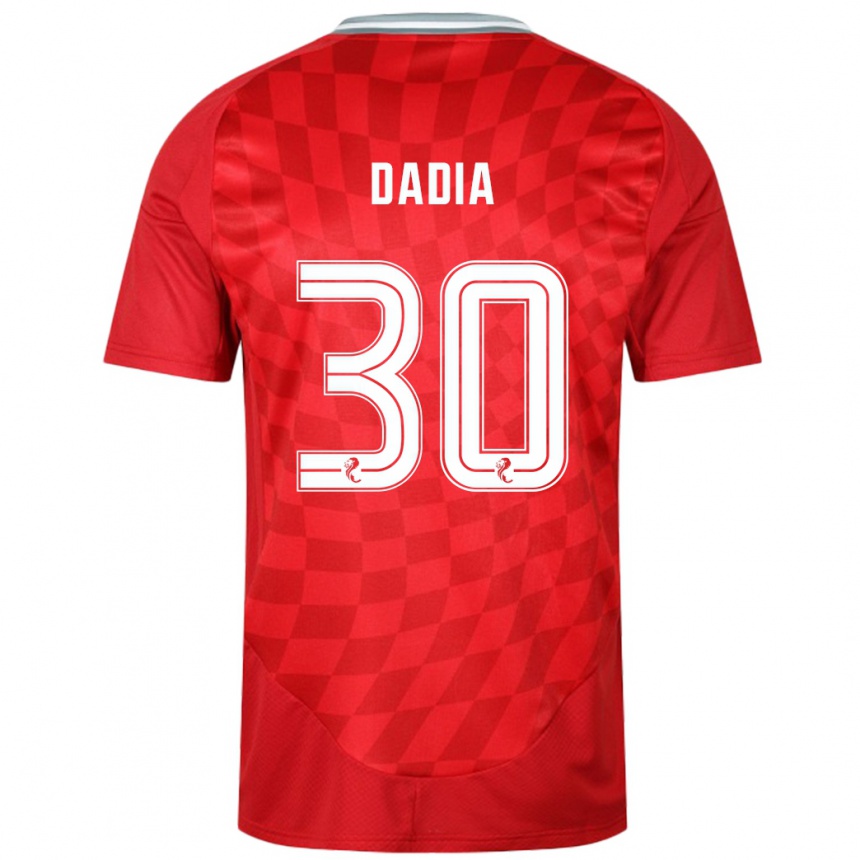 Mujer Fútbol Camiseta Or Dadia #30 Rojo 1ª Equipación 2024/25 Perú