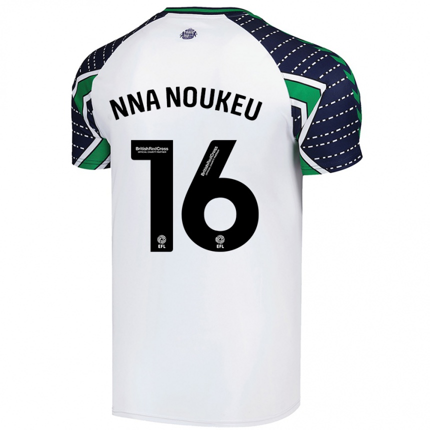 Mujer Fútbol Camiseta Blondy Nna Noukeu #16 Blanco 2ª Equipación 2024/25 Perú